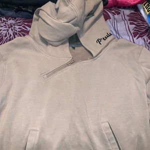 P’tula olive green hoodie